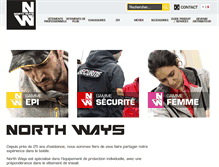 Tablet Screenshot of north-ways.com